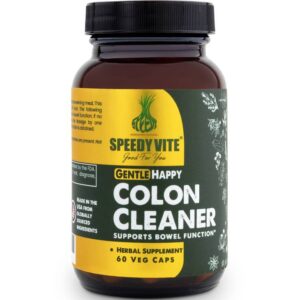 SpeedyVite Gentle Happy Colon Cleaner – 60 Veg. Caps