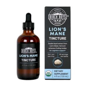 Organic Lion’s Mane Tincture (4 Oz)