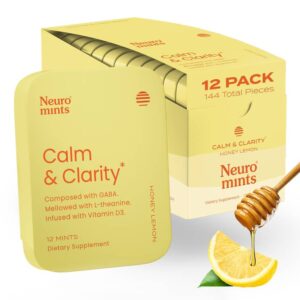 Calm And Clarity Mints – Honey Lemon